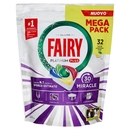 Fairy Pastiglie Lavastoviglie Platinum Plus All in One Miracle, Detersivo Piatti Limone 32 Caps 527g